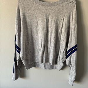 Express Signature Gray Sweatshirt